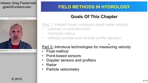 Thumbnail for entry HYD151: Velocity Measurement, part 2