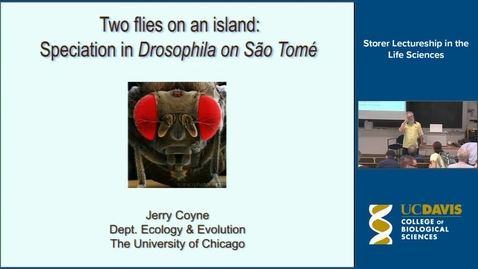 Thumbnail for Storer Lecture - Jerry Coyne 4-10-14