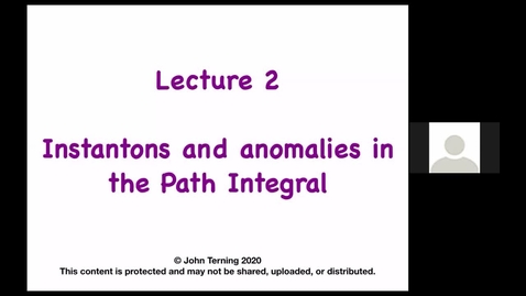 Thumbnail for Advanced Supersymmetry: Lecture 2