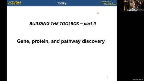 Thumbnail for entry PBI298 Lecture#6 Gene Discovery 