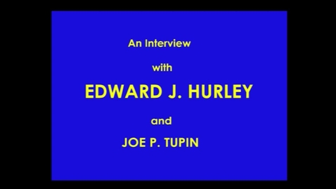 Thumbnail for entry Edward Hurley