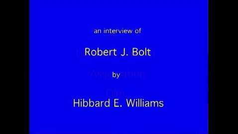 Thumbnail for Robert Bolt