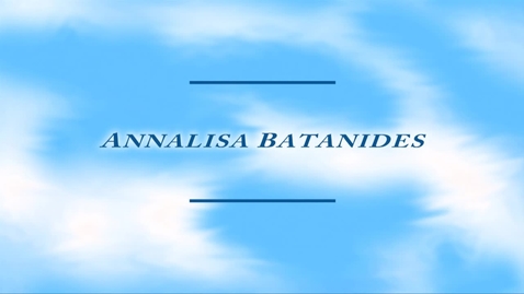 Thumbnail for Careers in Environmental Science (2015-04-14) - Panel Member 2 - Annalisa Batanides