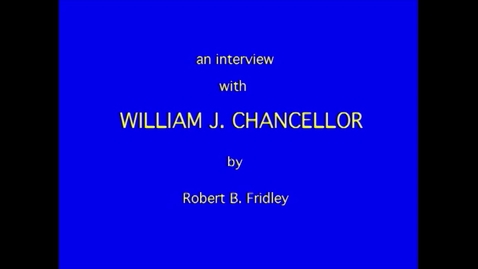 Thumbnail for William Chancellor