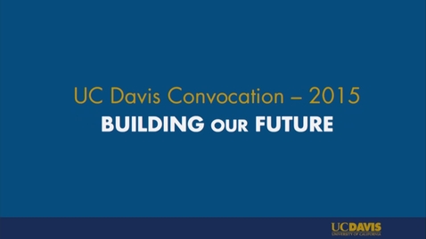 Thumbnail for 2015 Fall Convocation - 09-22-2015