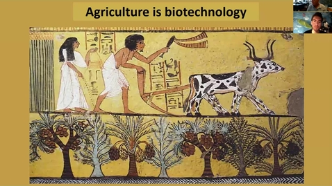 Thumbnail for Agriculture is biotechnology lecture