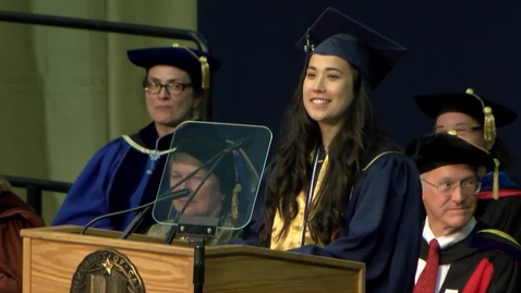Thumbnail for 2016 College of Letters &amp; Science Student Speaker Audrey Tang