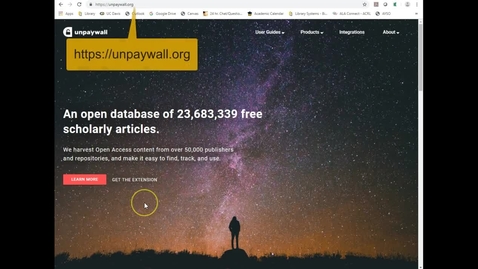 Thumbnail for Unpaywall (Chrome and Firefox)