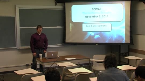 Thumbnail for CCWAS IGERT Drought Talk 11-02-14