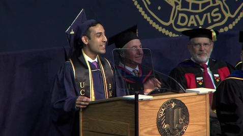 Thumbnail for 2018 Engineering Student Speaker – Shonit Nair Sharma - June 17, 2018