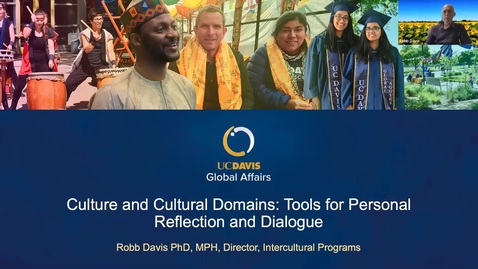 Thumbnail for Culture and Cultural Domains: Tools for Personal Reflection and Dialogue with Robb Davis
