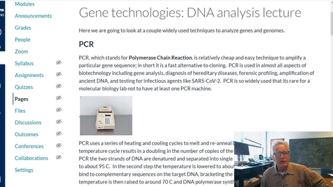 Thumbnail for entry Gene technology: DNA analyses