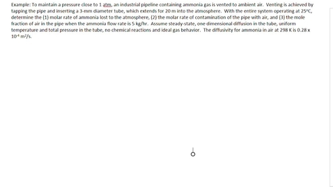 Thumbnail for Example Problem: Equimolar Counterdiffusion