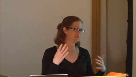 Thumbnail for International Nutrition Winter 2015: Amanda Crump (1-7-15)