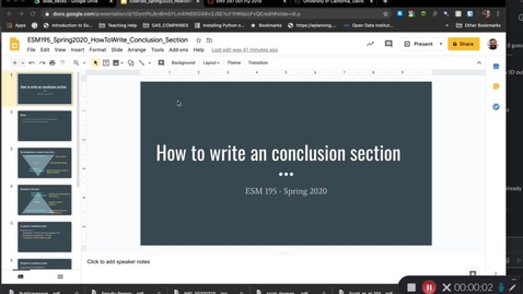 Thumbnail for ESM195_Spring2020_HowToWriteConclusion
