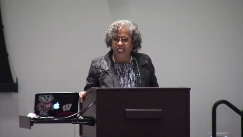 Thumbnail for entry Gloria Ladson-Billings  (01-22-15) -  School of Education Distinquished Thinkers Speaker Series