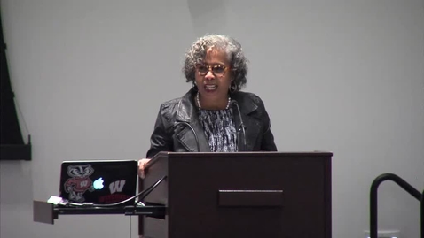 Thumbnail for Gloria Ladson-Billings  (01-22-15) -  School of Education Distinquished Thinkers Speaker Series