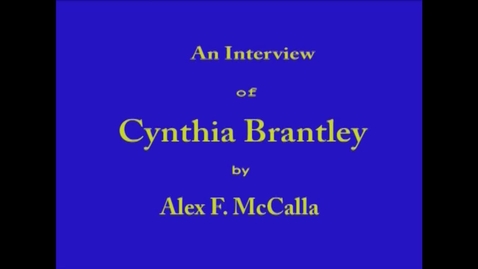 Thumbnail for Cynthia Brantley