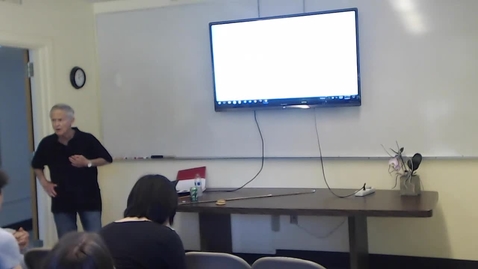 Thumbnail for Spring PBI 293-Seminars in Postharvest Biology, Dr. Don Nevins -The Mann Laboratory- Concept of a facility for fundamental research and innovative technologies in postharvest quality, nutrition, and safety-