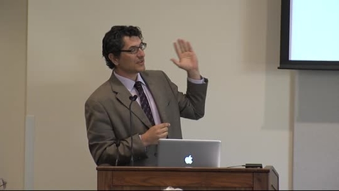 Thumbnail for The Provost's Forum 2013-14: Cyrus Mody and Mario Biagioli