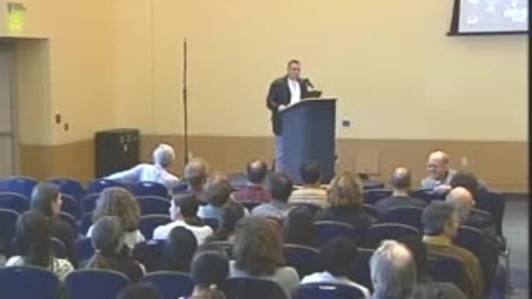 Thumbnail for Storer Lecture - Thomas D. Pollard 03-14-2006