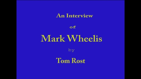 Thumbnail for Mark Wheelis