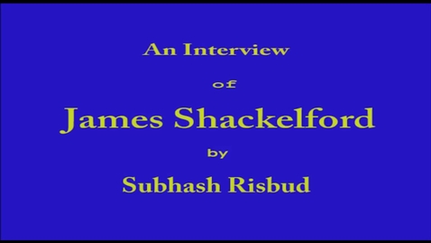 Thumbnail for entry James Shackelford