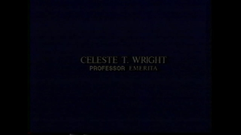 Thumbnail for entry Celeste Wright