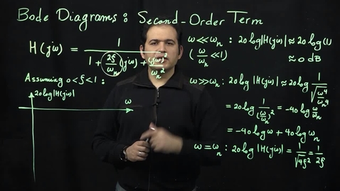 Thumbnail for Bode Diagrams (Part 8): Magnitude Plot of Second-Order Terms