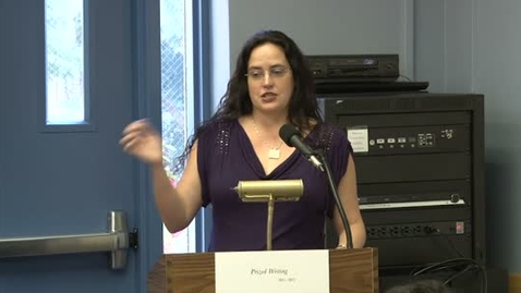Thumbnail for UWP Prized Writing Student Author Event 11-1-12