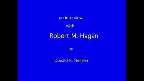 Thumbnail for entry Robert Hagan