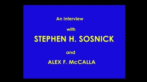 Thumbnail for Stephen Sosnick
