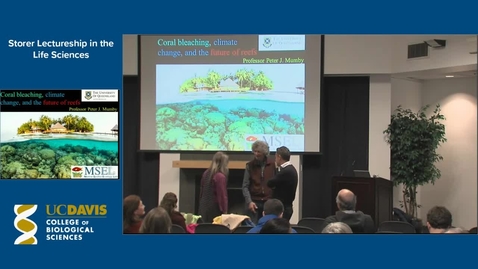 Thumbnail for Storer Lecture - Peter Mumby 1-24-18