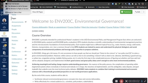 Thumbnail for ENV200C Canvas Page Navigation