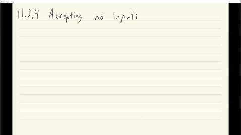 Thumbnail for ECS 120 9b:2 empty language problem is undecidable