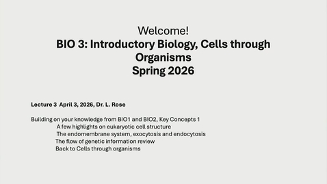 Thumbnail for BIO-003 Lecture3: 2026-04-03 15:07