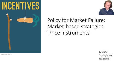 Thumbnail for entry Lecture 14 - Market Based Instruments - Price instruments