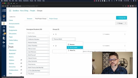 Thumbnail for How (and Why) to Use Groups in Canvas
