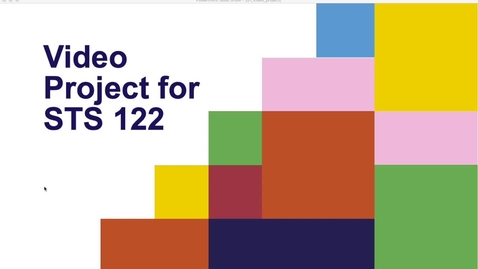 Thumbnail for STS 122: Video Project
