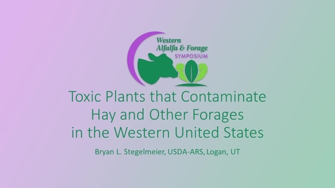 Thumbnail for Session3_Stegelmeier_Toxic_Plants