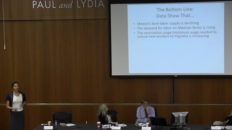 Thumbnail for Agriculture and Farm Labor Since 1975: Changes in Rural Mexico with Diane Charlton