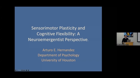 Thumbnail for Exploring the Mind: Sensorimotor Plasticity, Cognitive Flexibility and the Bilingual Brain: A Neuroemergentist Perspective.