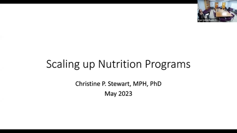 Thumbnail for Lecture 17- Global Nutrition Policies and Programs: Scaling Up Nutrition