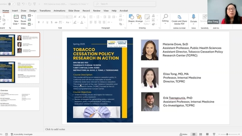 Thumbnail for SPH298 SQ 2025 Week6 - Local Coalition Action: City of Sacramento Flavored Tobacco Ban and Saving Our Legacy (SOL) Project