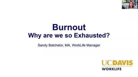Thumbnail for entry Burnout