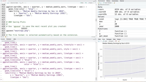 Thumbnail for entry R Basics:  Introduction to Programming for Researchers (4-part series) Part 4 of 4 – 2021-05-27