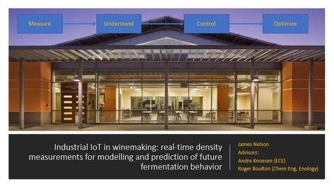 Thumbnail for Industrial IoT in winemaking: real-time density measurements for modelling and prediction of future fermentation behavior