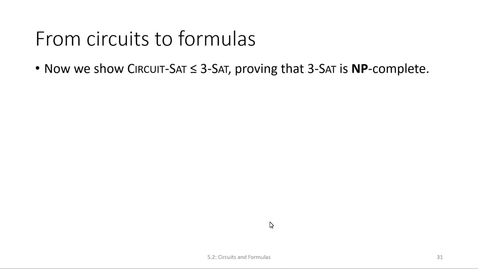 Thumbnail for ECS 220 3b:5.2-1 from circuits to formulas