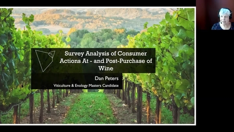 Thumbnail for entry VEN290 - Survey Analysis of Consumer Actions At - and Post-Purchase of Wine