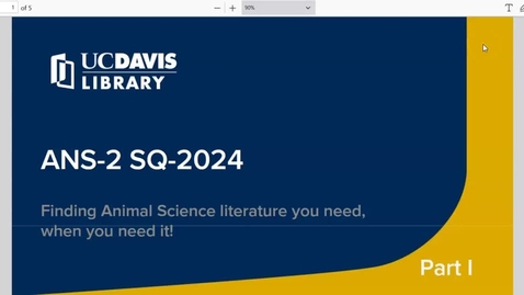 Thumbnail for ANS_2_Library_Session_Part_I__2024
